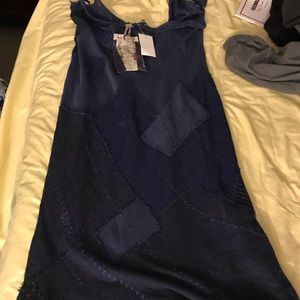 Polo Ralph Lauren denim patchwork dress